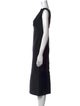 Roland Mouret Square Neckline Midi Length Dress