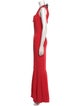 Roland Mouret Cowl Neck Long Dress