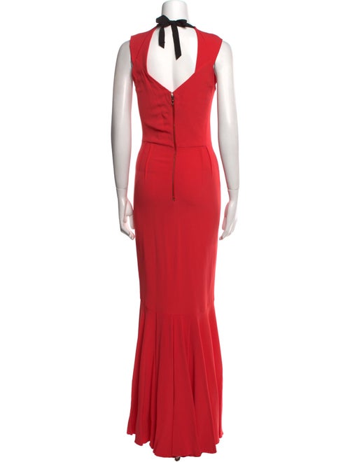 Roland Mouret Cowl Neck Long Dress