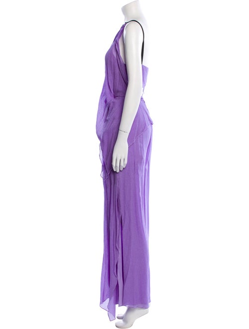 Roland Mouret Silk One-Shoulder Jumpsuit