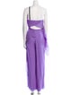 Roland Mouret Silk One-Shoulder Jumpsuit