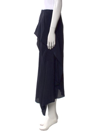 Roland Mouret Silk Midi Length Skirt