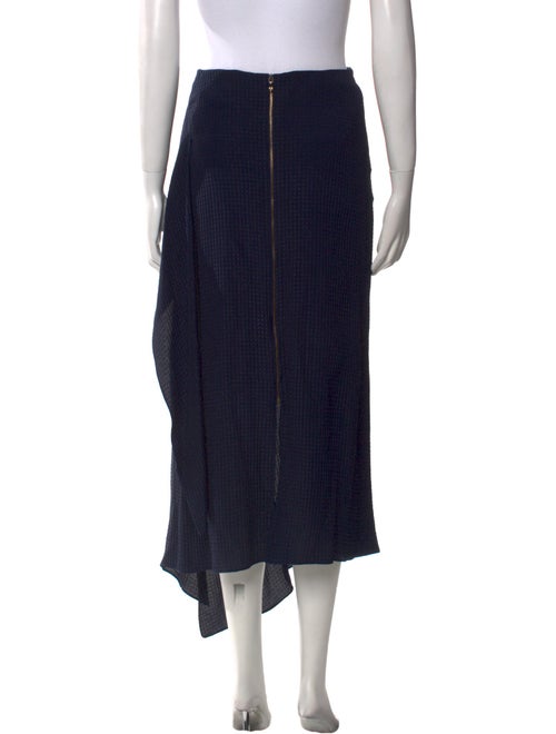 Roland Mouret Silk Midi Length Skirt