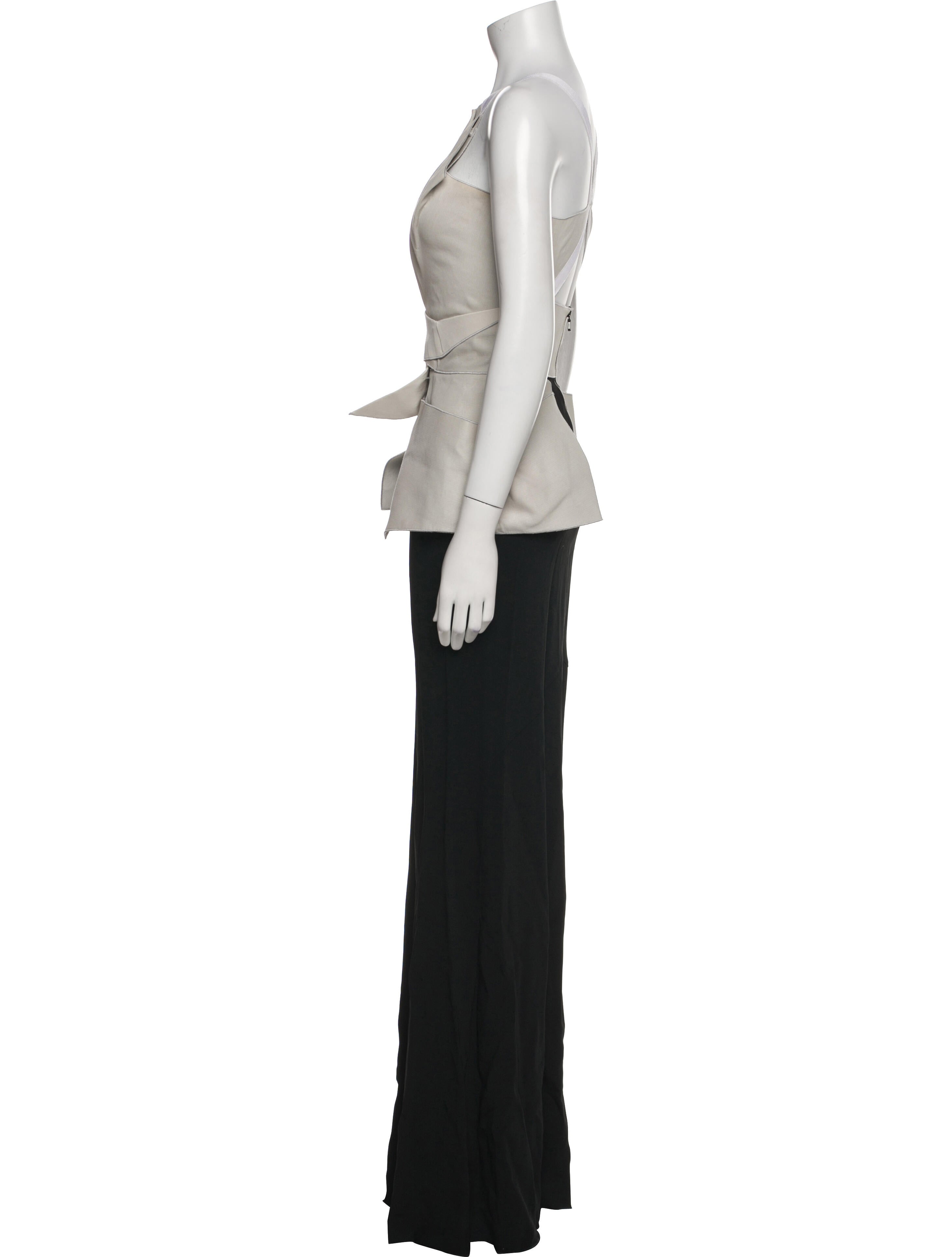 Roland Mouret Halterneck Long Dress