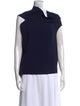 Roland Mouret Wool Cowl Neck Top