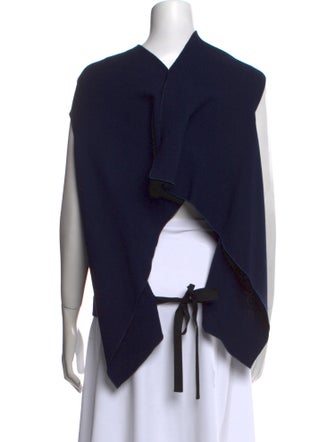 Roland Mouret Wool Cowl Neck Top