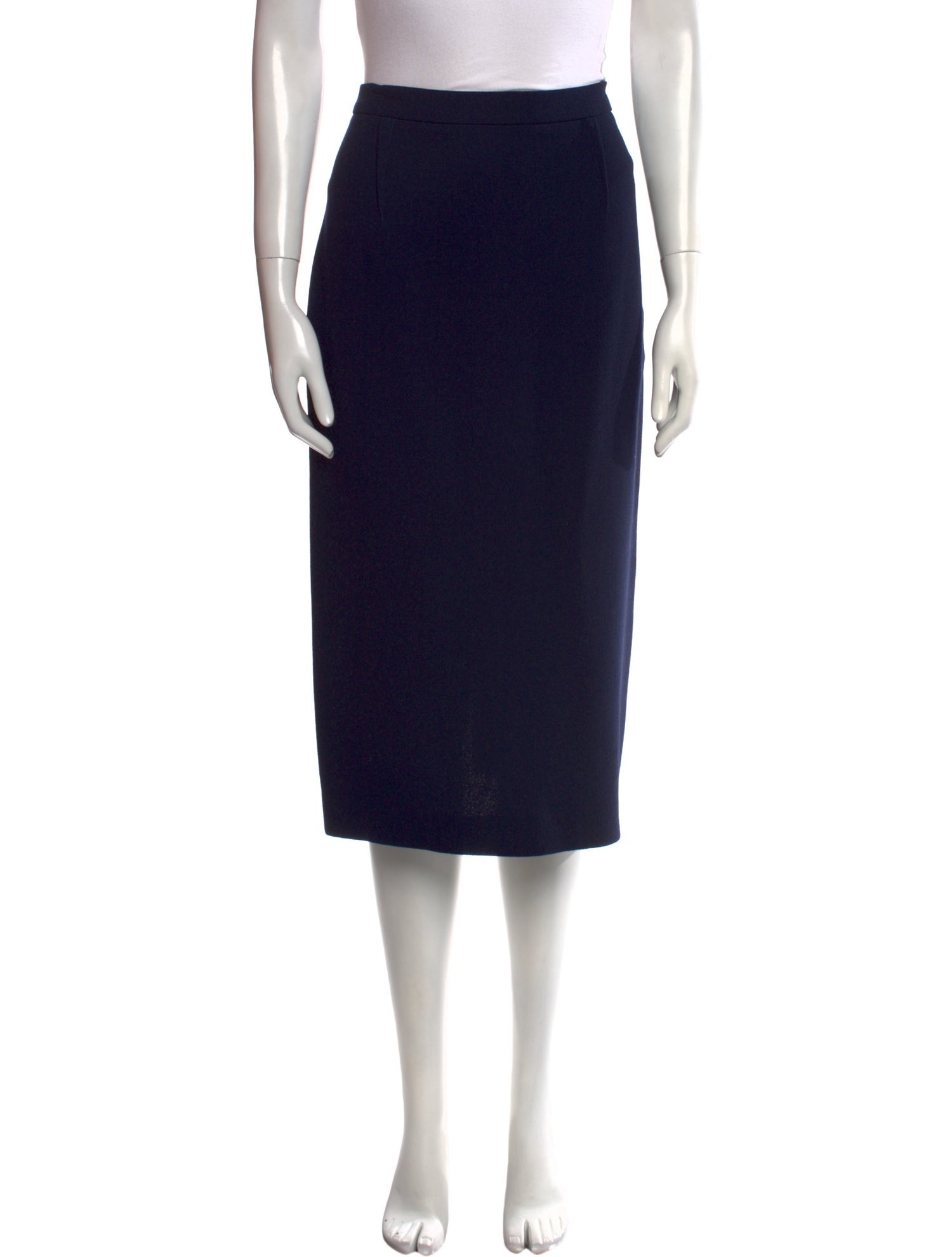 Roland Mouret Wool Knee-Length Skirt