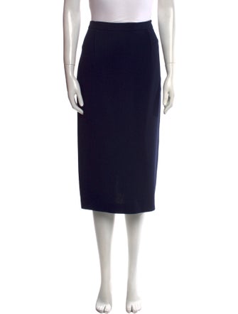 Roland Mouret Wool Knee-Length Skirt