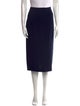 Roland Mouret Wool Knee-Length Skirt