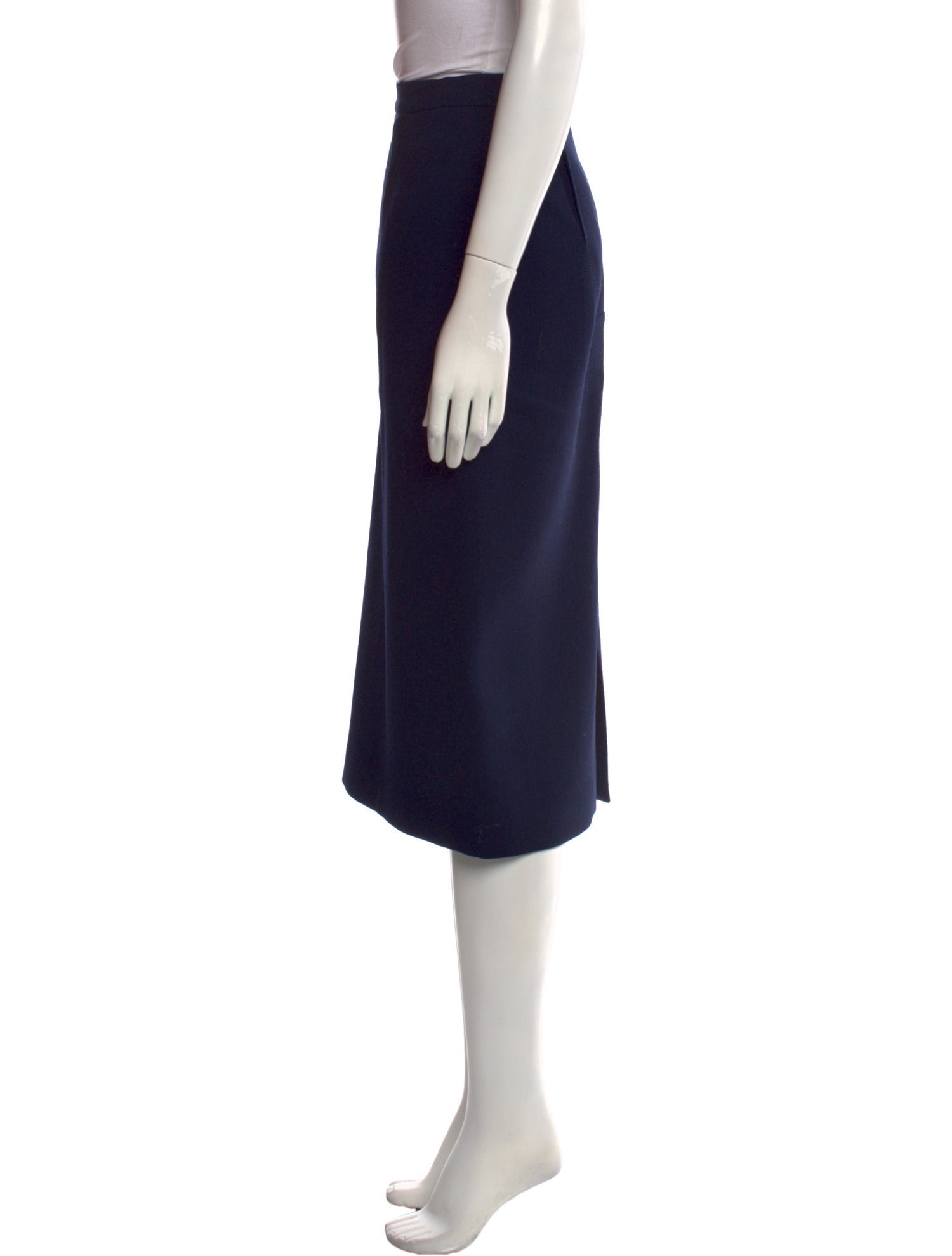Roland Mouret Wool Knee-Length Skirt