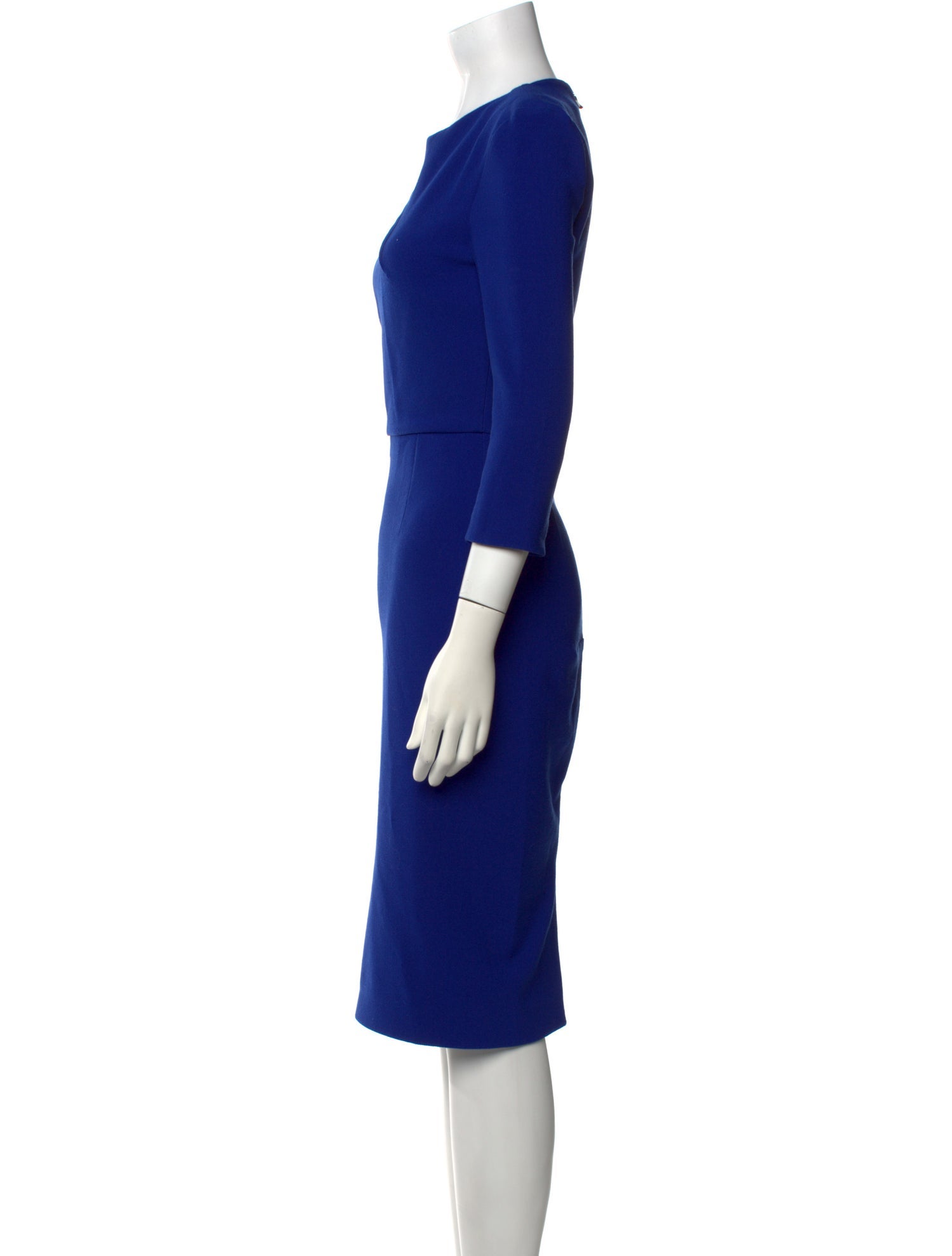 Roland Mouret Crew Neck Midi Length Dress