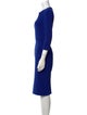 Roland Mouret Crew Neck Midi Length Dress