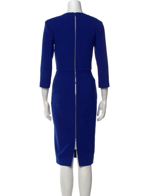 Roland Mouret Crew Neck Midi Length Dress