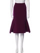 Roland Mouret Virgin Wool Knee-Length Skirt
