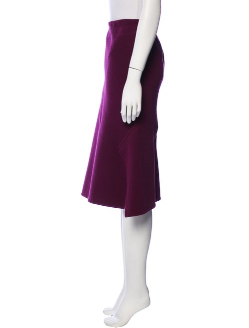 Roland Mouret Virgin Wool Knee-Length Skirt