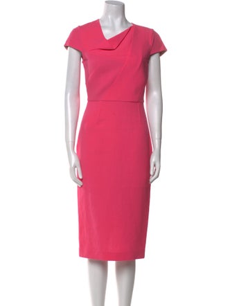 Roland Mouret Wool Midi Length Dress
