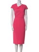 Roland Mouret Wool Midi Length Dress