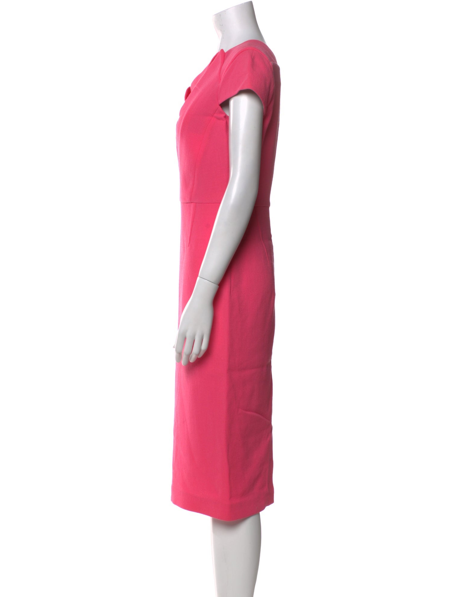 Roland Mouret Wool Midi Length Dress