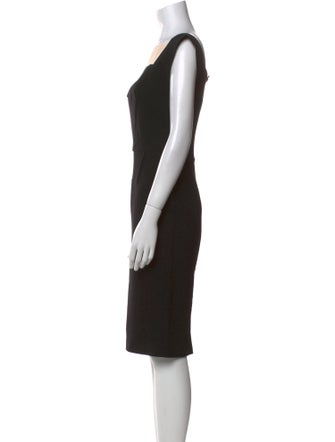 Roland Mouret Wool Knee-Length Dress