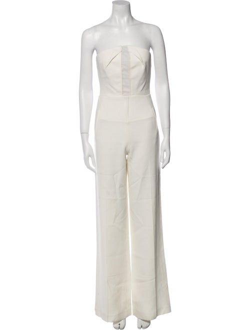 Roland Mouret Strapless Jumpsuit