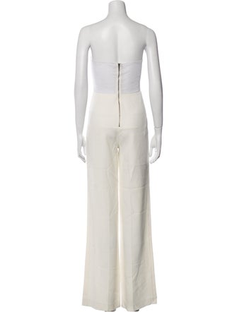 Roland Mouret Strapless Jumpsuit