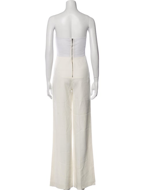Roland Mouret Strapless Jumpsuit