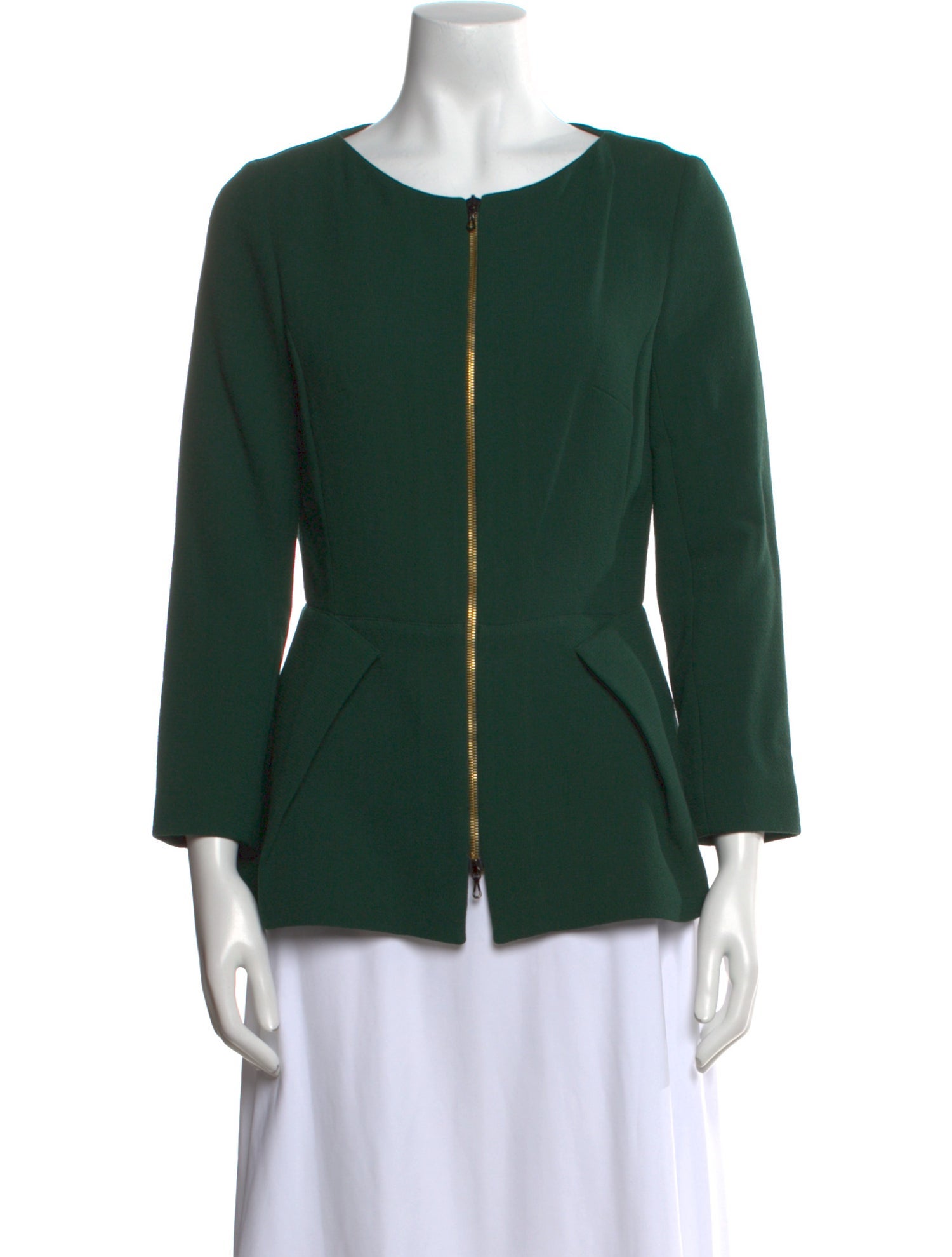 Roland Mouret Wool Scoop Neck Sweatshirt