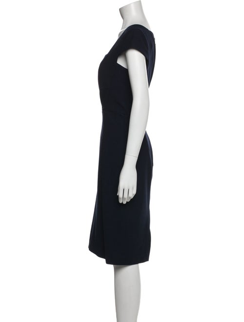 Roland Mouret Square Neckline Knee-Length Dress