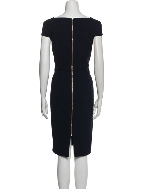 Roland Mouret Square Neckline Knee-Length Dress