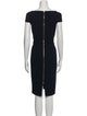 Roland Mouret Square Neckline Knee-Length Dress
