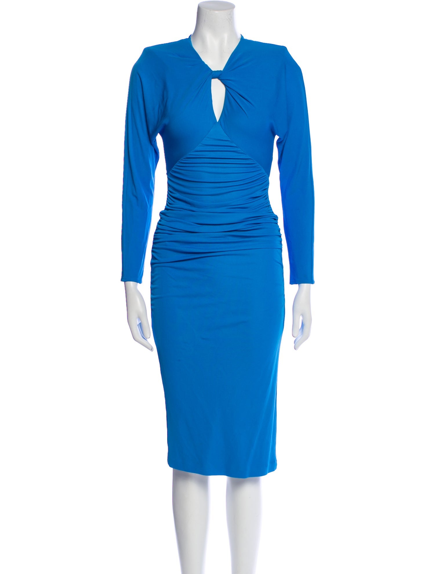 Roland Mouret V-Neck Midi Length Dress