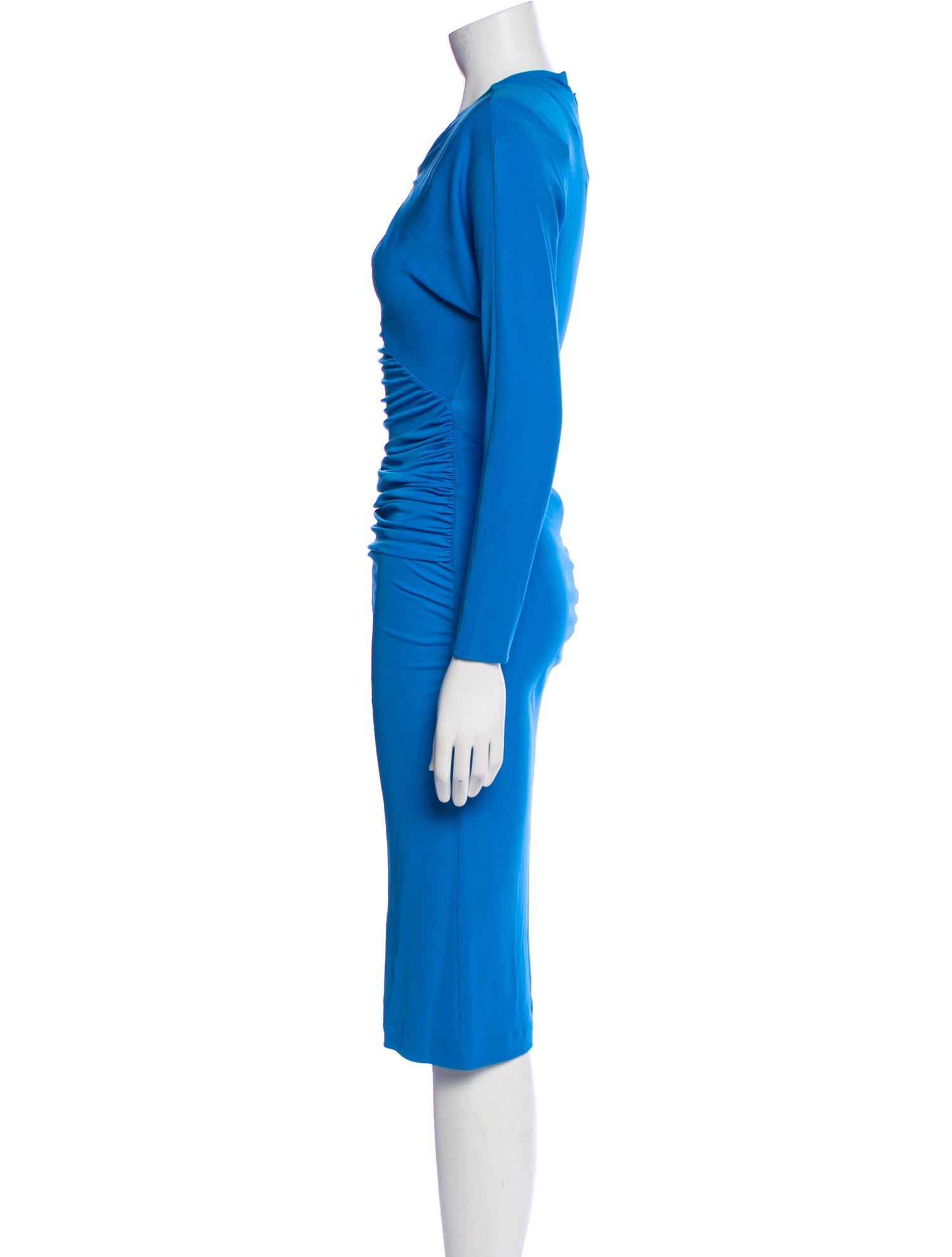 Roland Mouret V-Neck Midi Length Dress