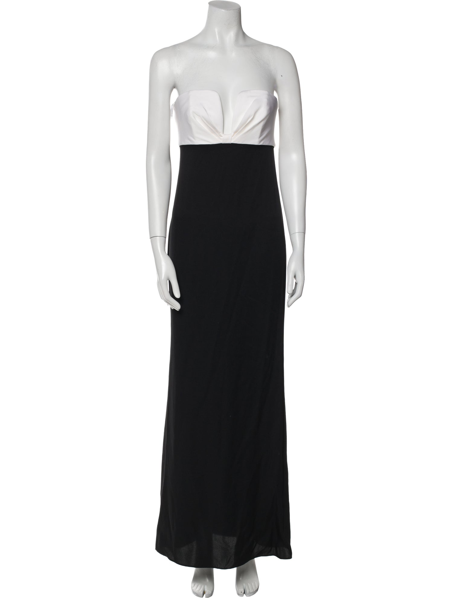 Roland Mouret Strapless Long Dress