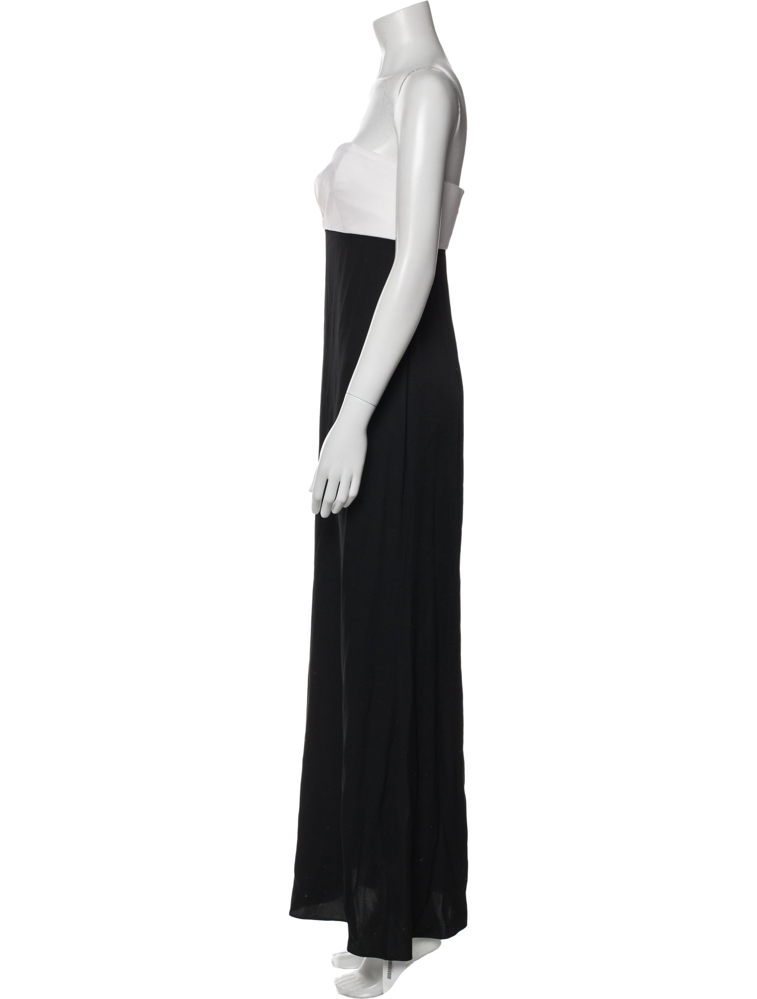 Roland Mouret Strapless Long Dress