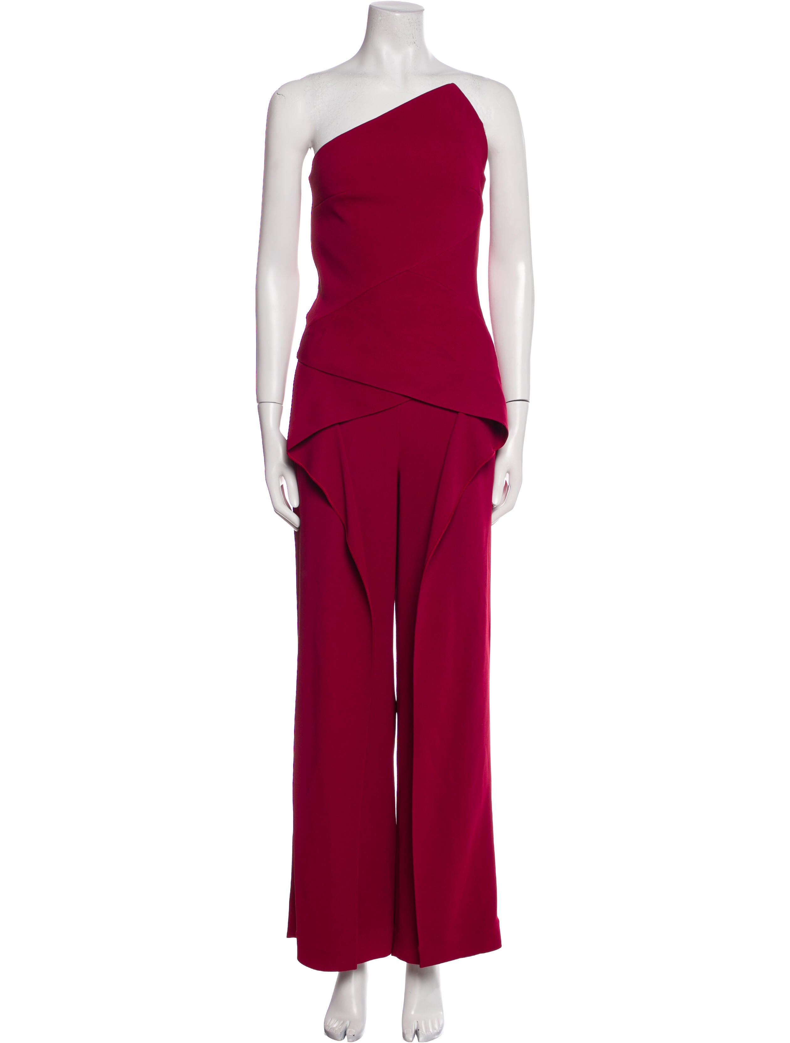 Roland Mouret One-Shoulder Jumpsuit