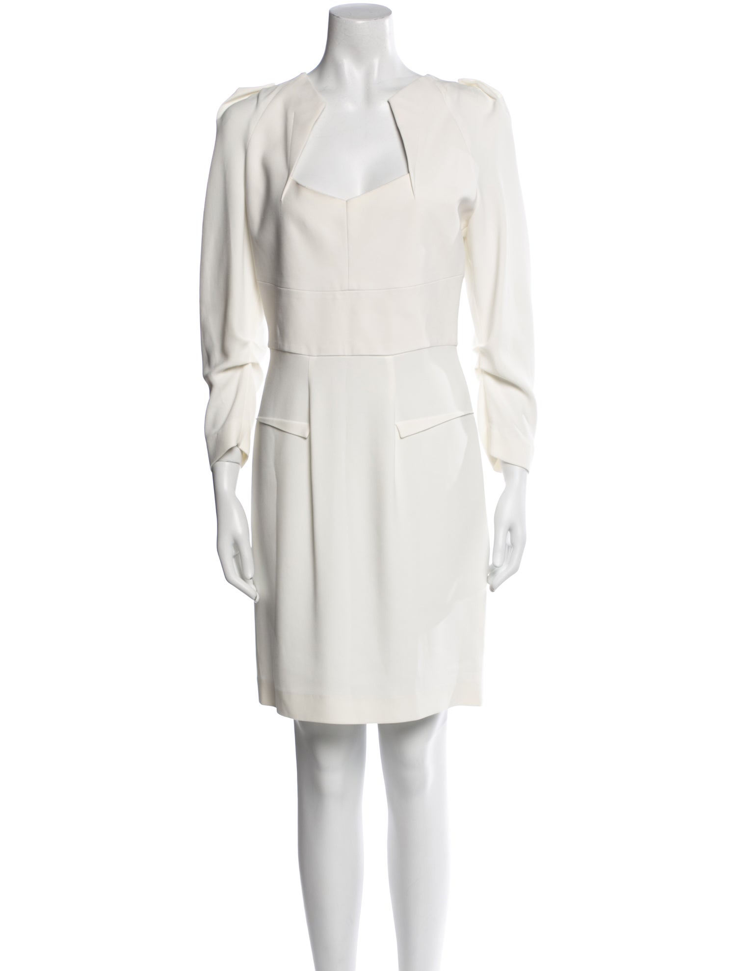 Roland Mouret V-Neck Mini Dress