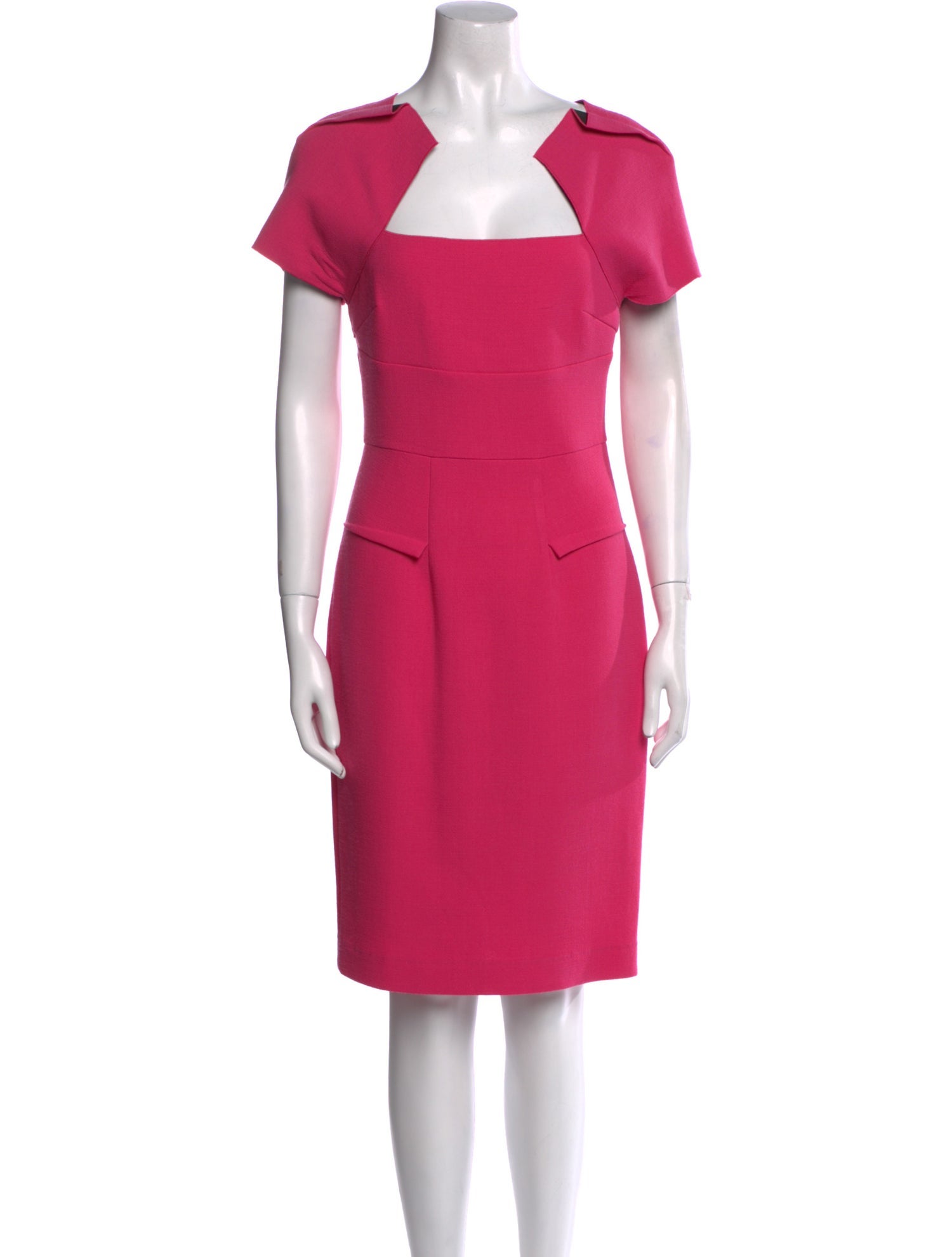 Roland Mouret Wool Knee-Length Dress