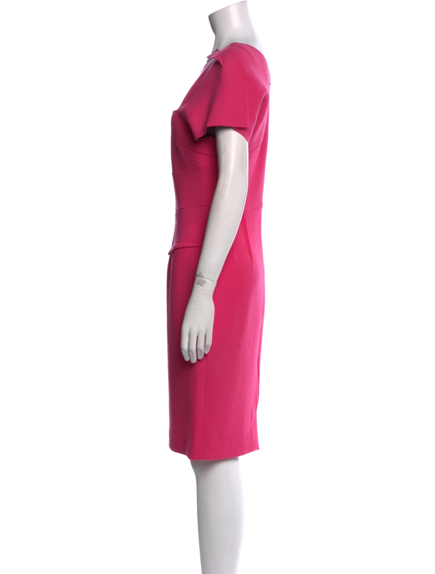 Roland Mouret Wool Knee-Length Dress