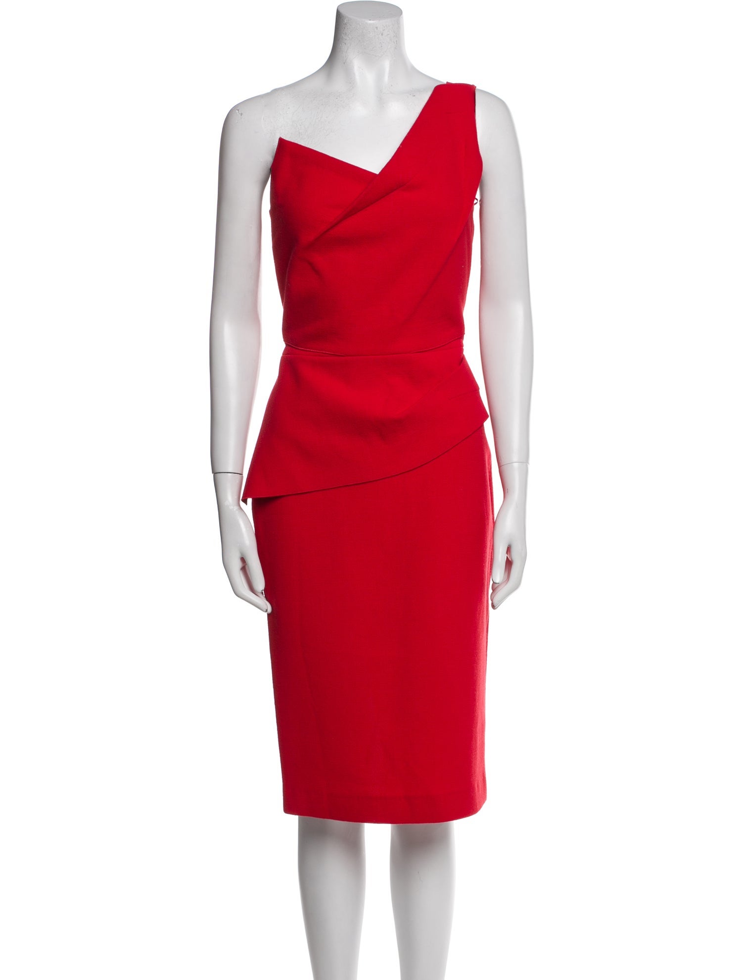 Roland Mouret Wool Midi Length Dress
