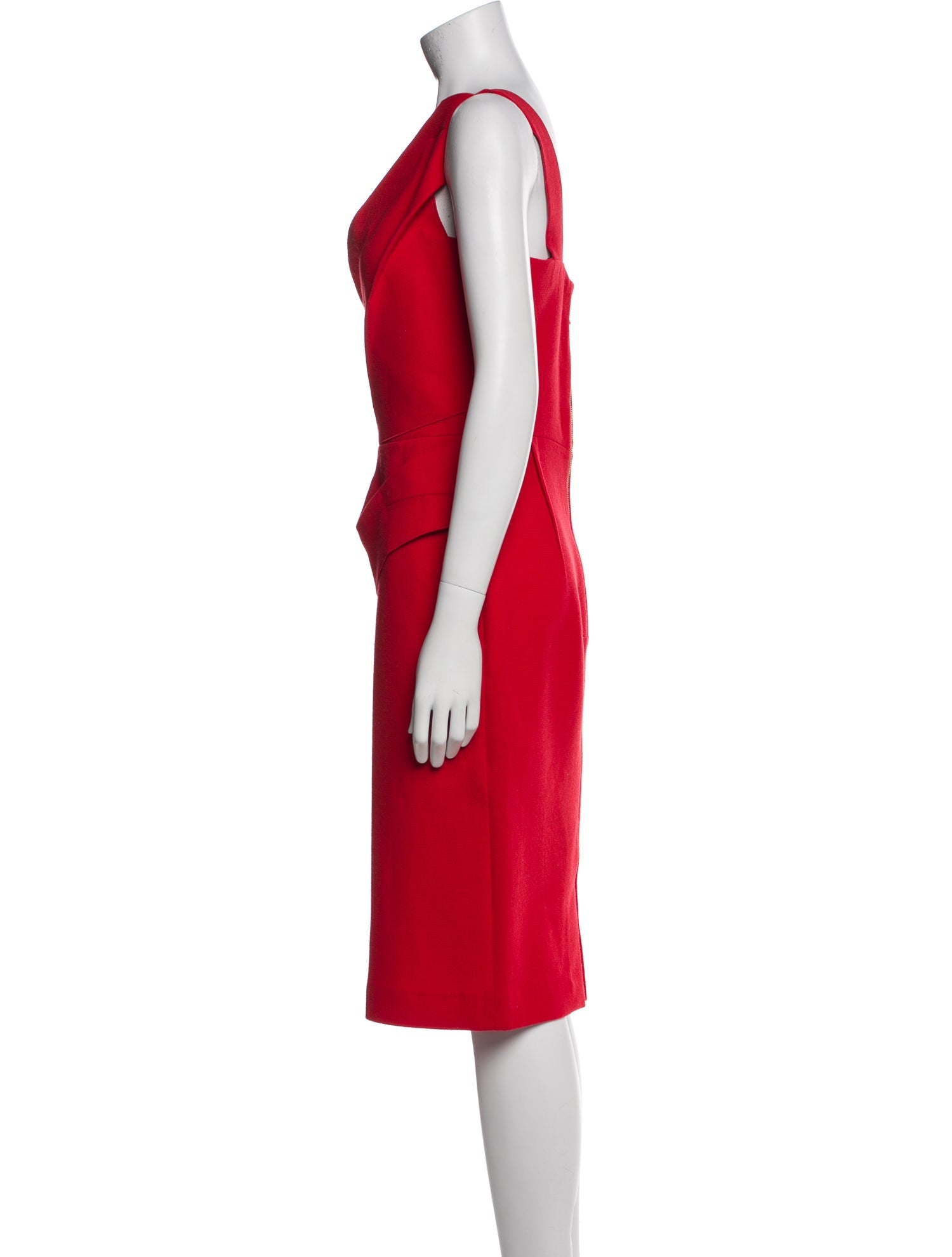 Roland Mouret Wool Midi Length Dress