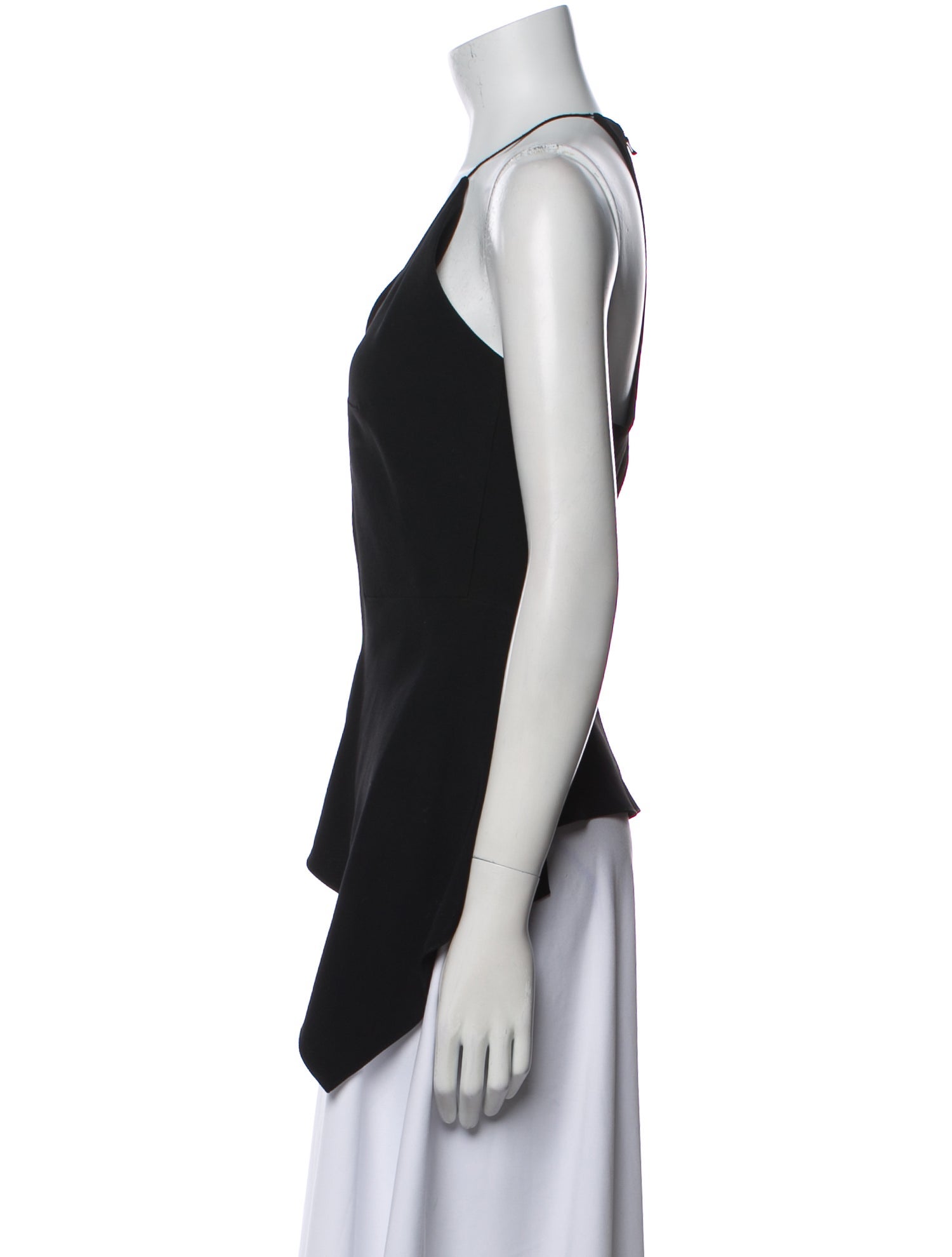 Roland Mouret V-Neck Sleeveless Top