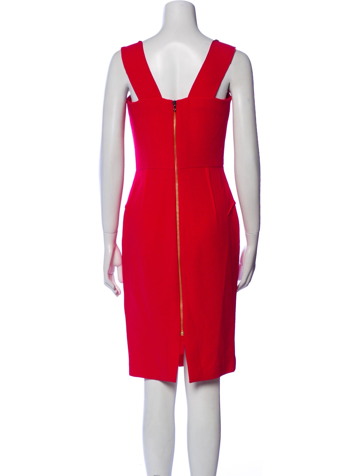 Roland Mouret Silk Midi Length Dress
