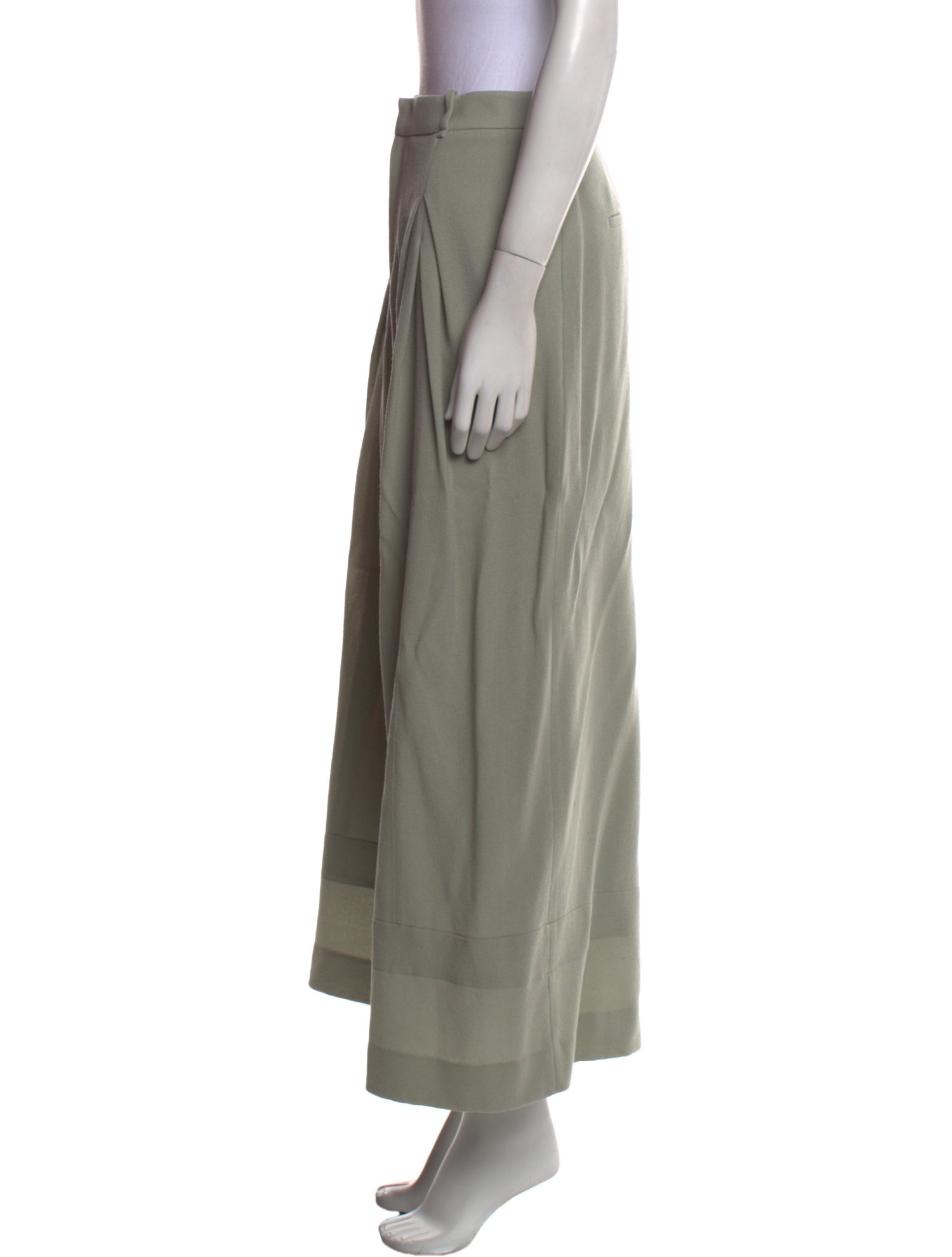 Roland Mouret Wool Wide Leg Pants