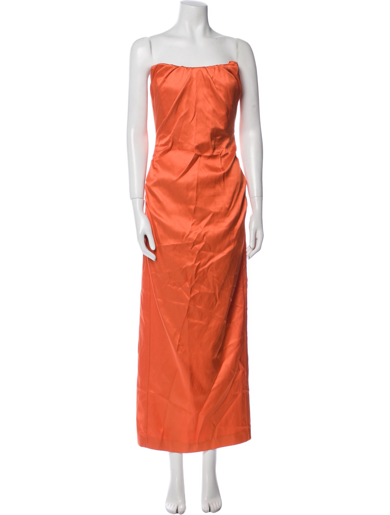 Roland Mouret Strapless Long Dress