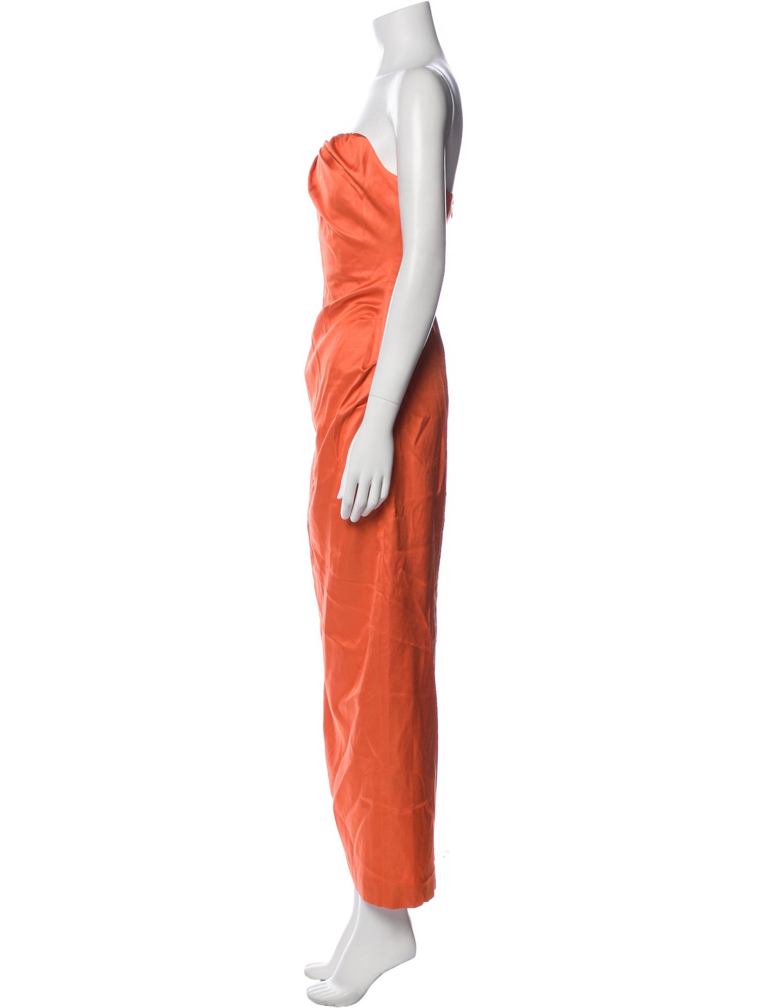 Roland Mouret Strapless Long Dress