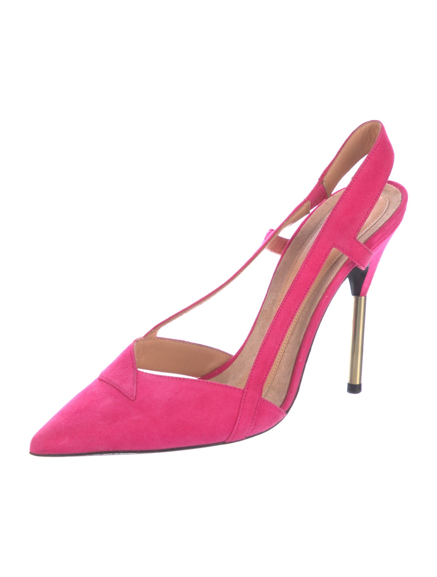 Roland Mouret Suede Slingback Pumps