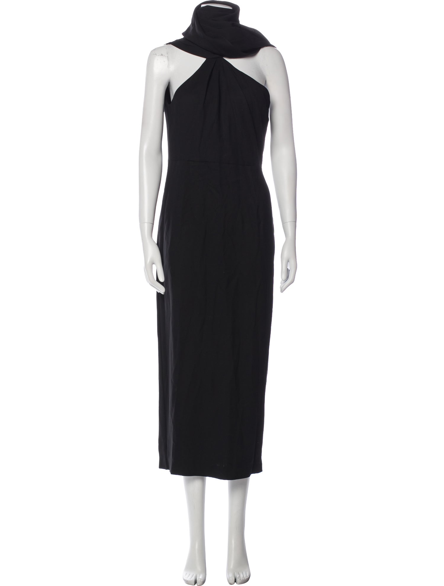 Roland Mouret Turtleneck Long Dress