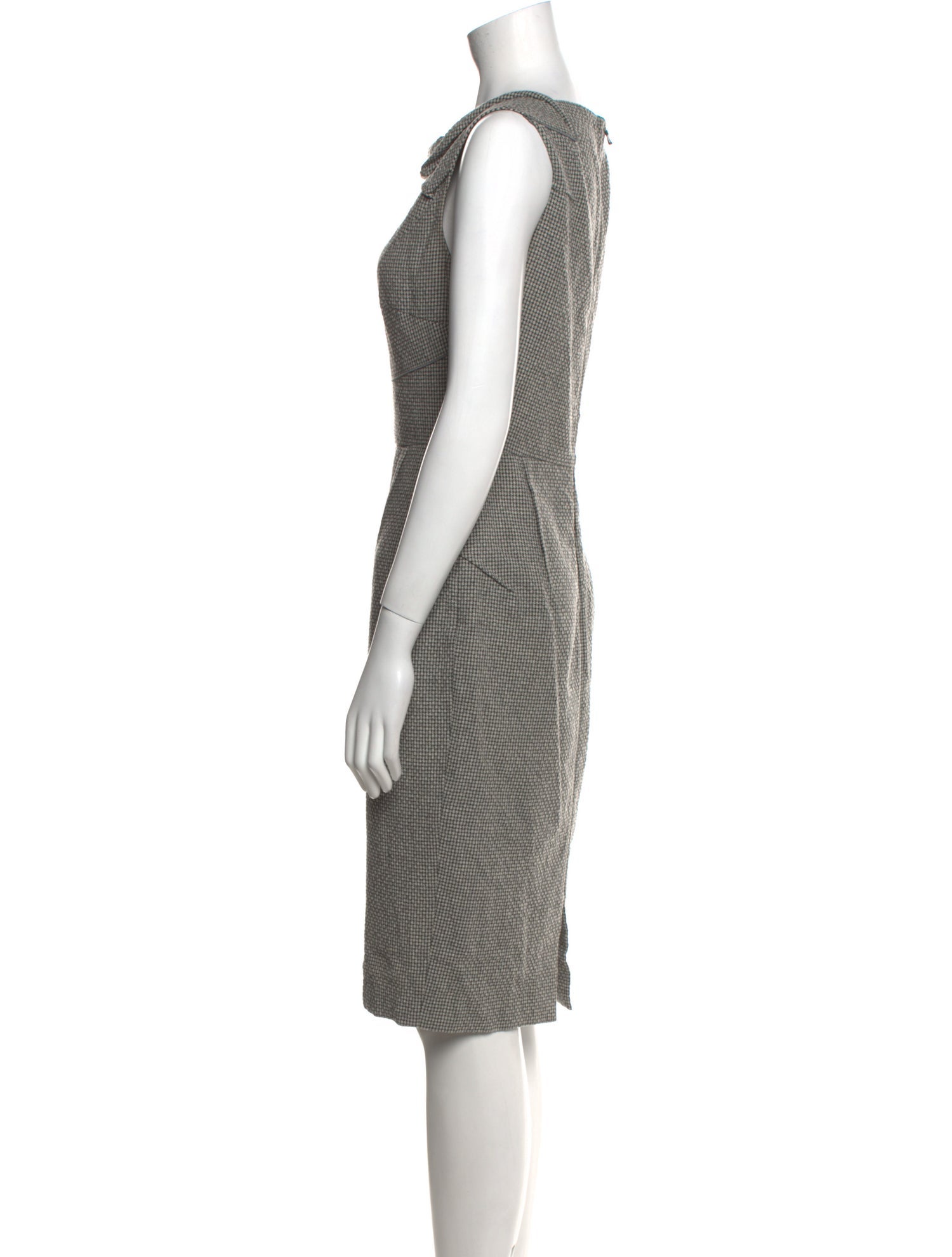 Roland Mouret Virgin Wool Knee-Length Dress