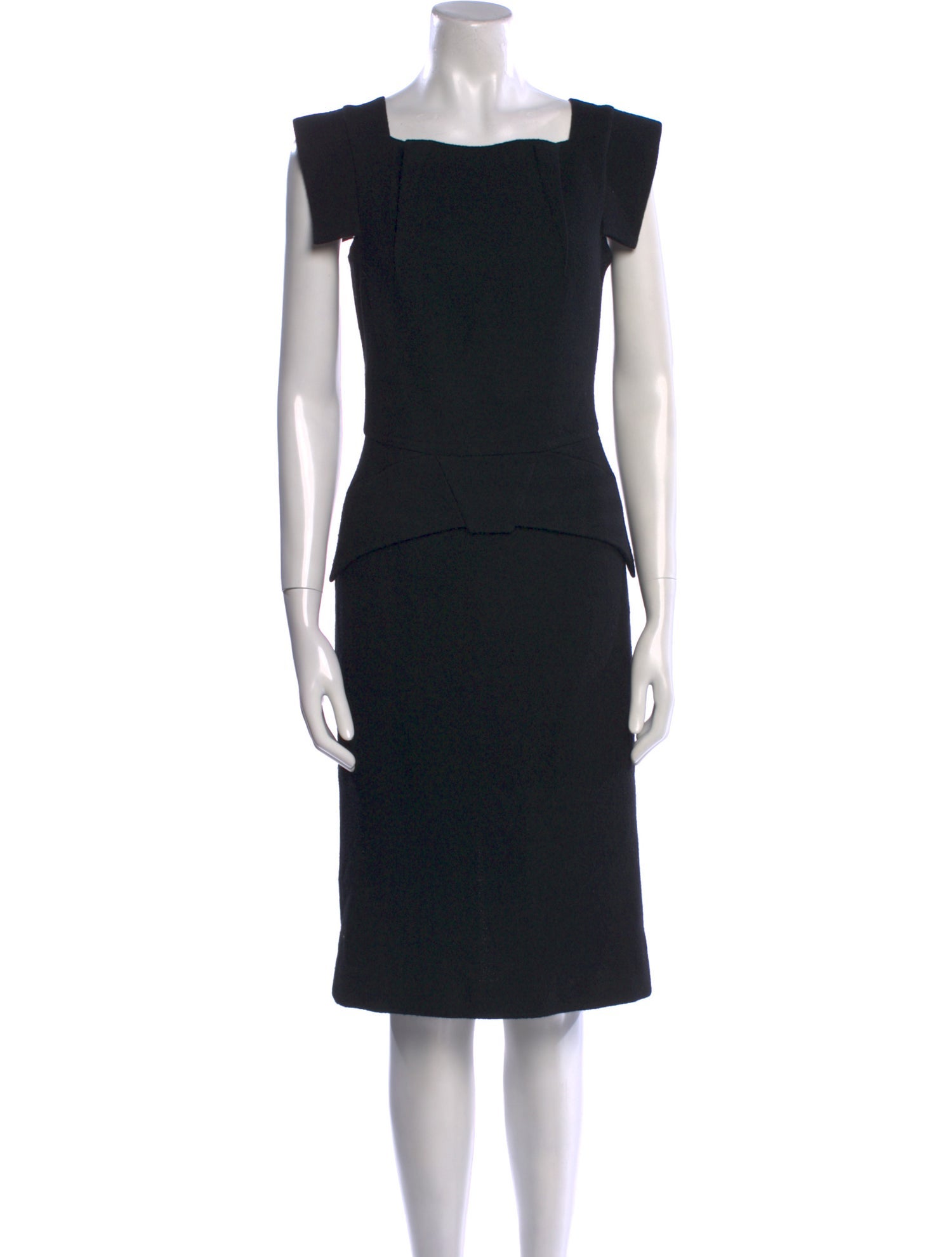 Roland Mouret Wool Knee-Length Dress
