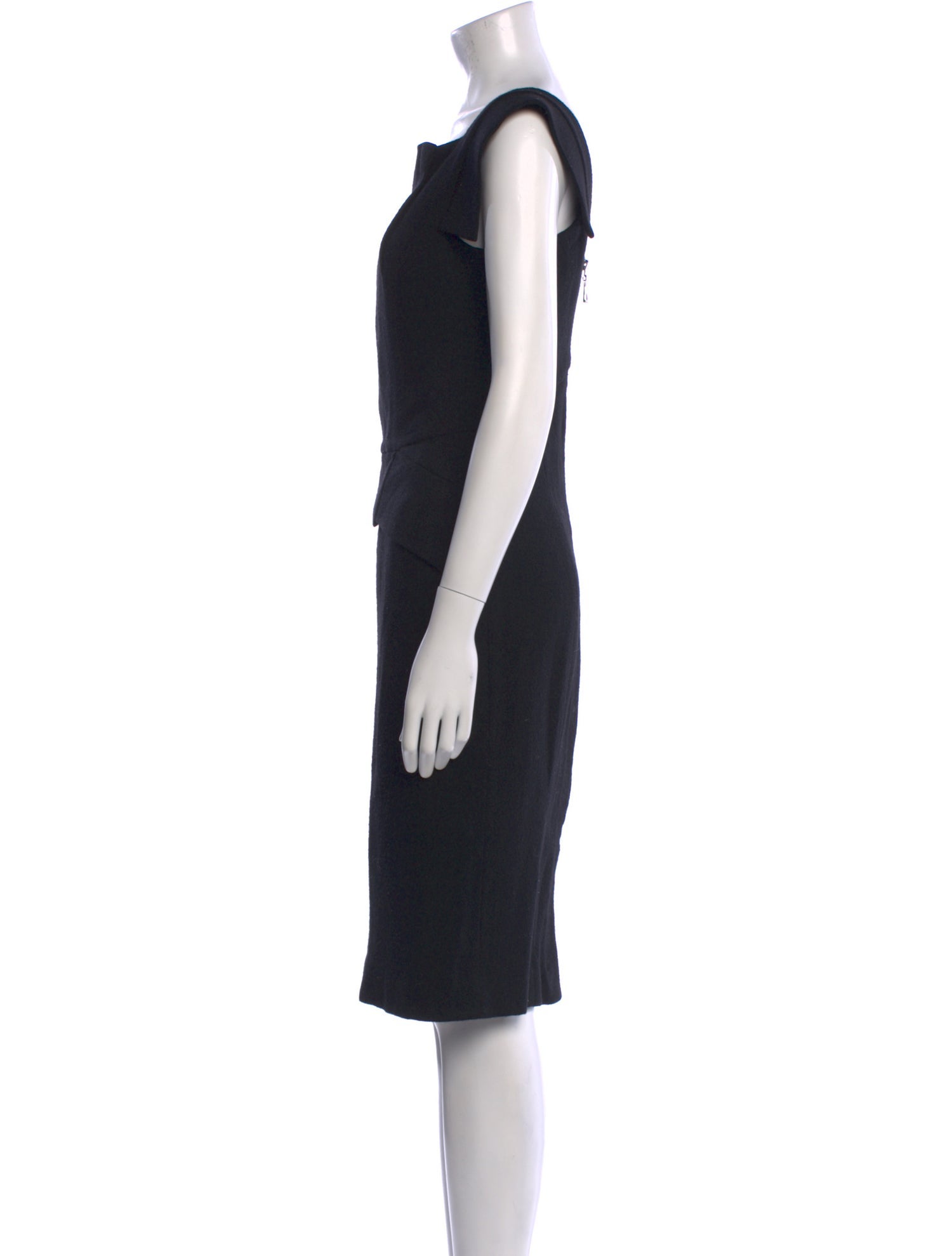 Roland Mouret Wool Knee-Length Dress